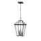 Z-Lite Talbot 3 Light Outdoor Chain Mount Ceiling Fixture, Oil Rubbed Bronze And Seedy 579CHB-ORB - alternate 3